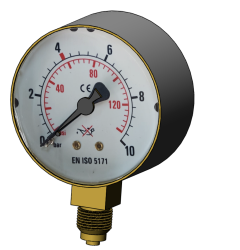 63 KUTUR 10 BAR PSI GÖST. 4 BAR DA K.Ç  MANOMETRE